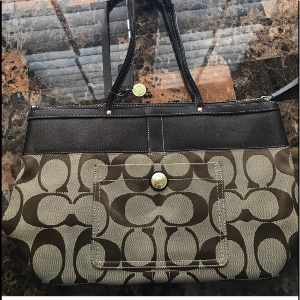 EEUC Coach Logo Tote